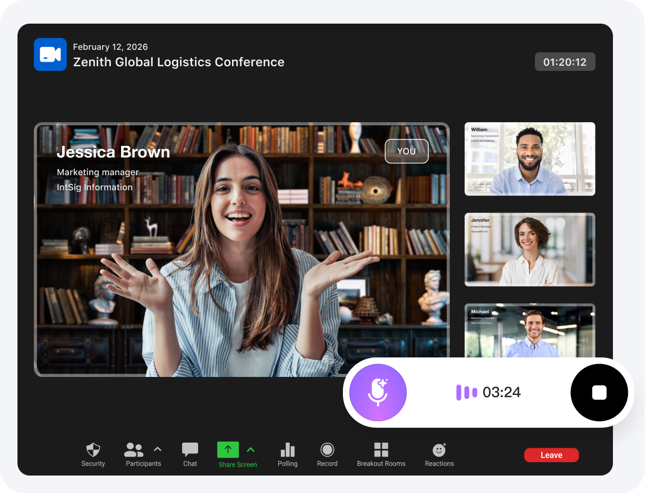 Assign tasks, set reminders